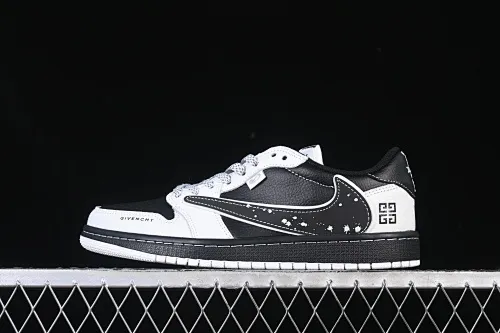 All categories Air Jordan Jordan series basketball shoes Air Jordan 1 Low High-end customized low-top sneakers Travis Scott x Fragment Design x Air Jordan 1 Low OG SP AJ1 Joe 1 Givenchy joint splash-ink beige low-top cultural casual sneakers DZ5899-005
